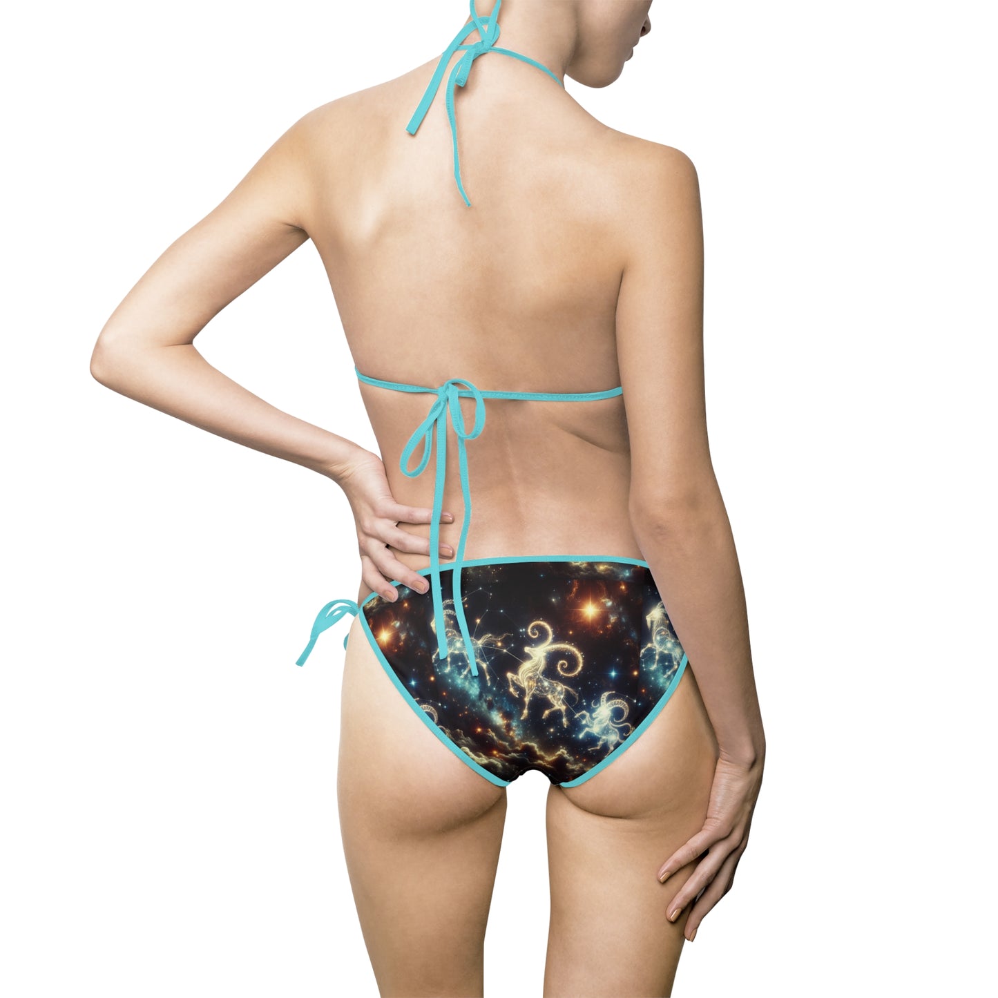 Aries Galactic Print Women's Bikni