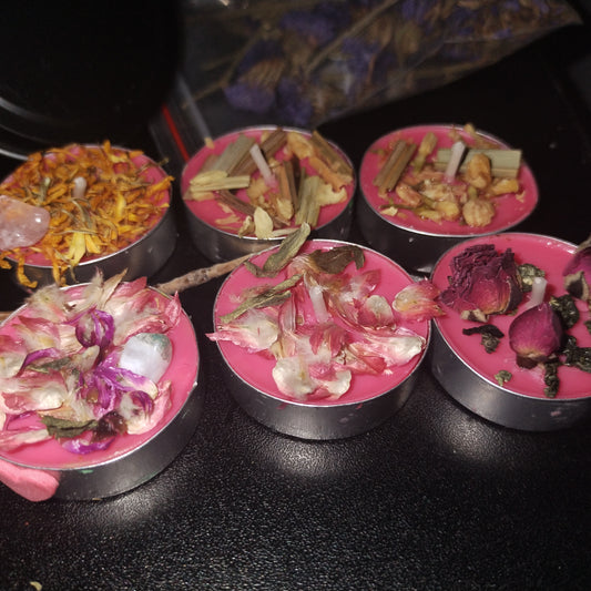 Herbal Tea Candles